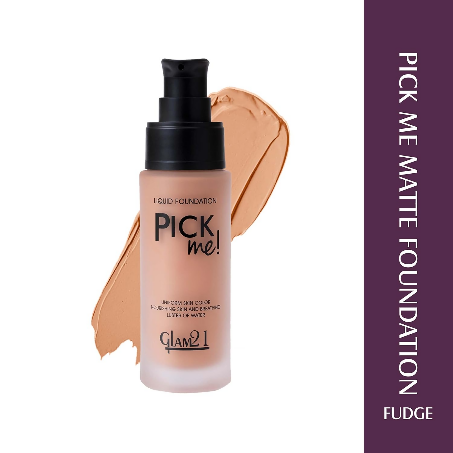 Glam21 Pick Me Matte Foundation - Fudge | Grocsy