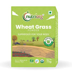 Nutriorg Certified Organic Wheatgrass Powder | Grocsy