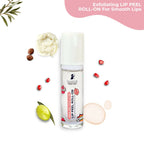 Pilgrim Spanish Lip Peel Roll-on with Lactic Acid & Hyaluronic Acid For Soft & Glossy Lips, Hydrating Dry & Flaky Lips | Grocsy