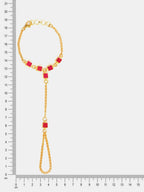 Ruby Raang Aura Hand Chain | Grocsy