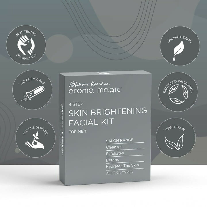Blossom Kochhar Aroma Magic Skin Brightening Men's Facial Kit | Grocsy