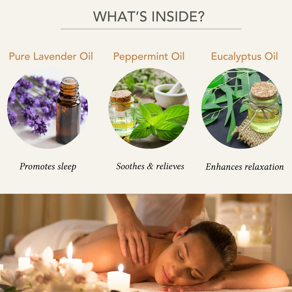 Auravedic Relaxing Body Massage Oil | Grocsy