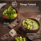 Thenga Artisan Coconut Bowl with Spoon | Grocsy