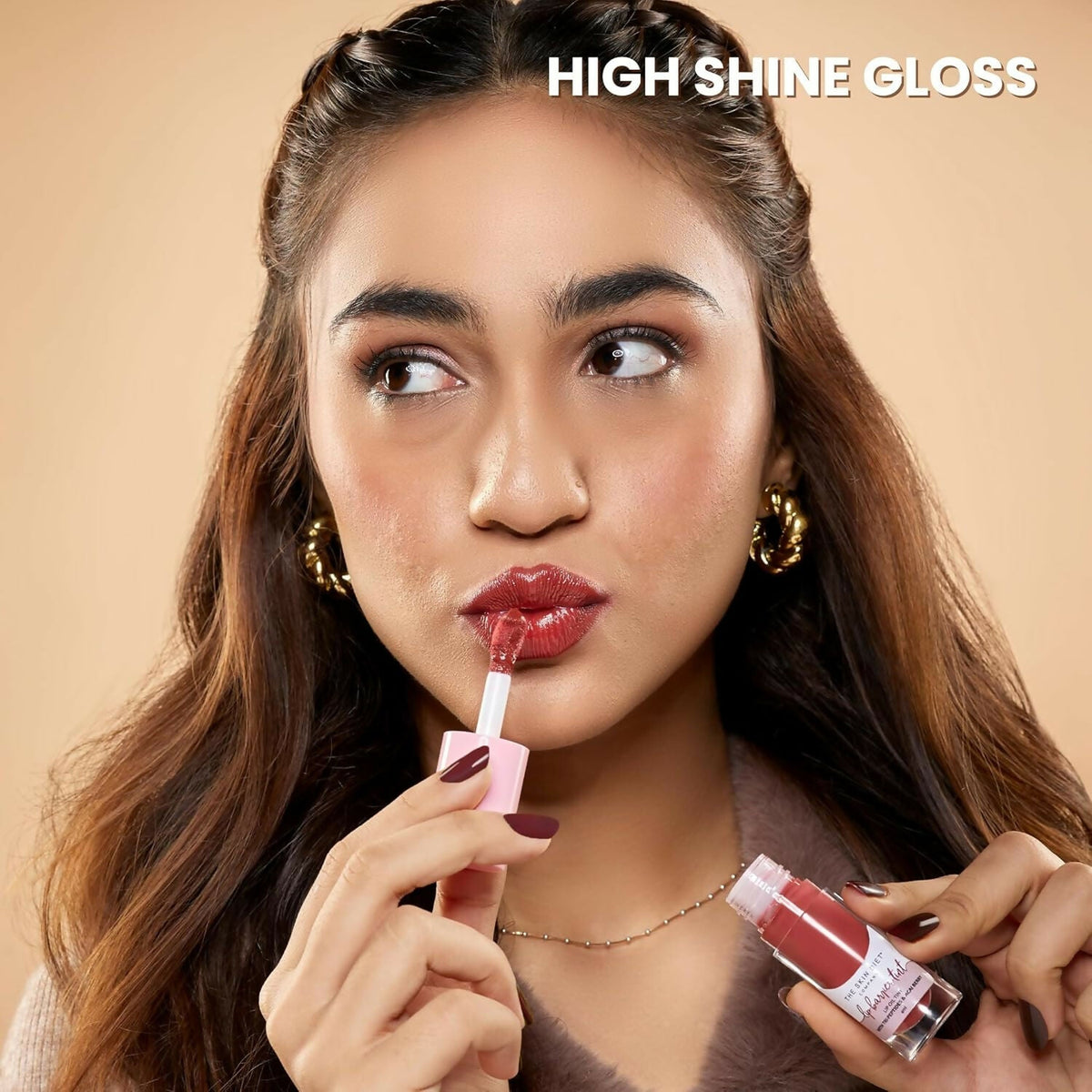 The Skin Diet Company Lip Barrier Tint Pink Affair - Brick Red | Grocsy
