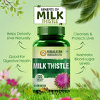 Himalayan Organics Milk Thistle Capsules | Grocsy