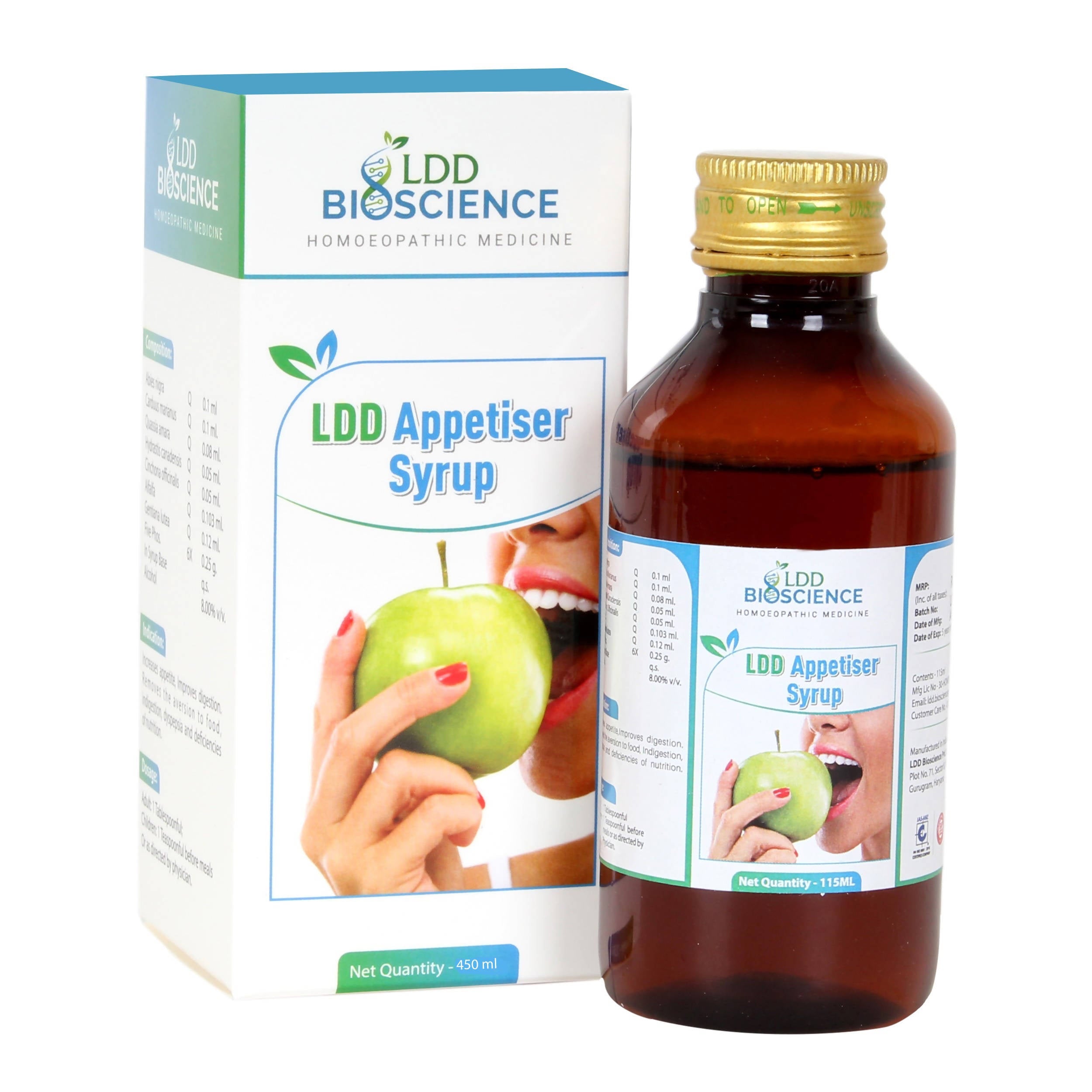 LDD Bioscience Homeopathy Appetiser Syrup | Grocsy