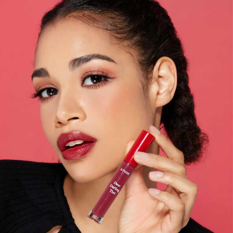 Etude House Dear Darling Water Gel Lip And Cheek Tint Lipstick - Pk003 | Grocsy