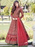 Partywear Designer Red Heavy Soft Killer Silk Salwar Suit - Anbazaar | Grocsy