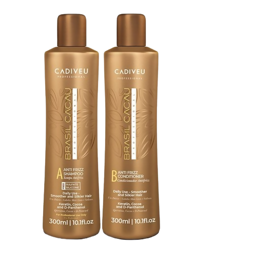 Cadiveu Brasil Cacau Anti Frizz Shampoo & Conditioner Combo | Grocsy