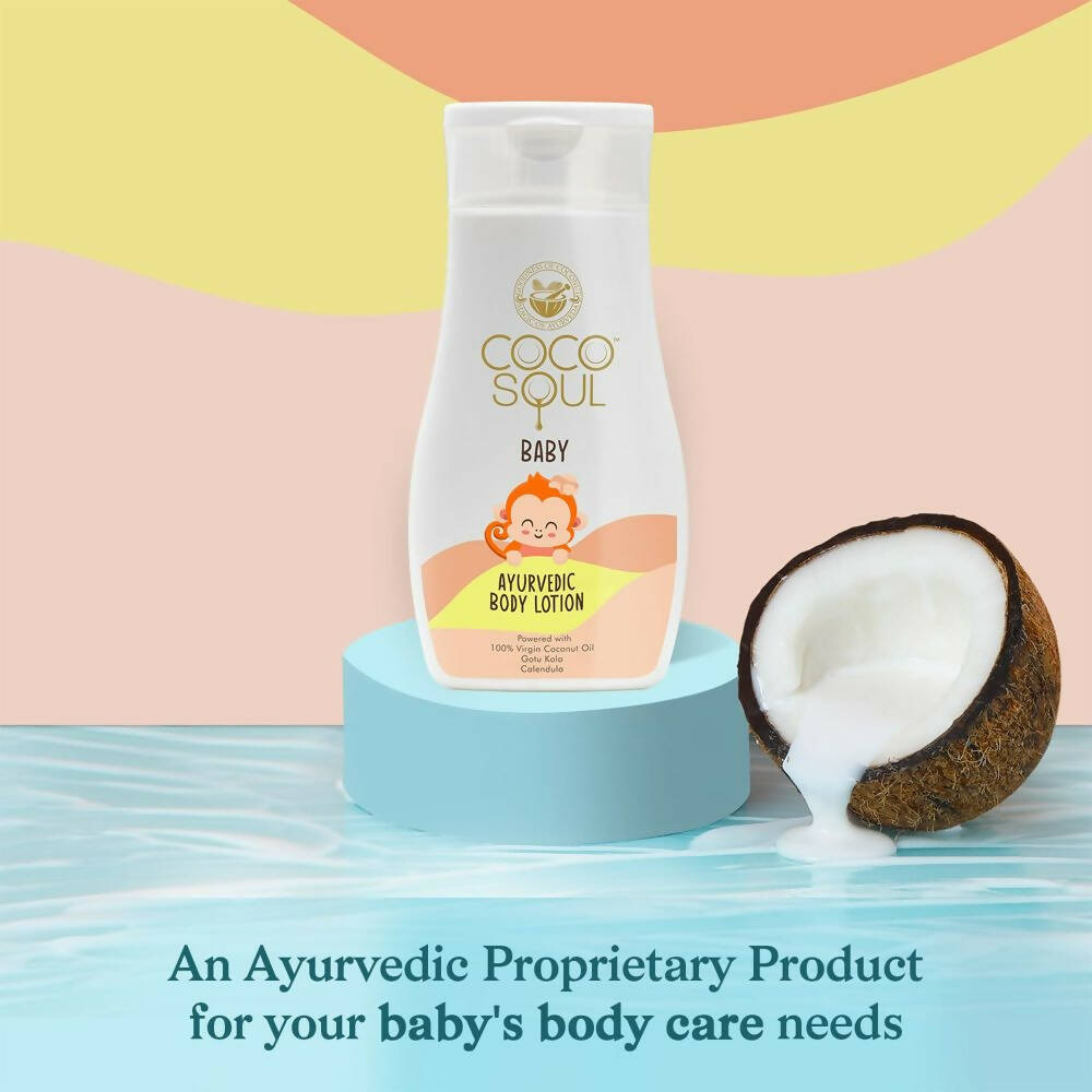 Coco Soul Baby Ayurvedic Body Lotion | Grocsy
