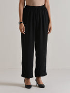 trueBrowns Black Sleeveless Co-Ord Set | Grocsy