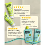Moxie Beauty Wavy Travel Routine - Shampoo, Conditioner, Leave-In Conditioner & Styling Serum Gel | Grocsy