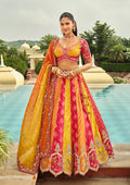Monjolika Fashion Readymade Lehenga Choli Heavy Work Embroidered Silk In Multicolor | Grocsy
