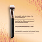 Miss Claire M38 - Application Brush - Rose Gold | Grocsy