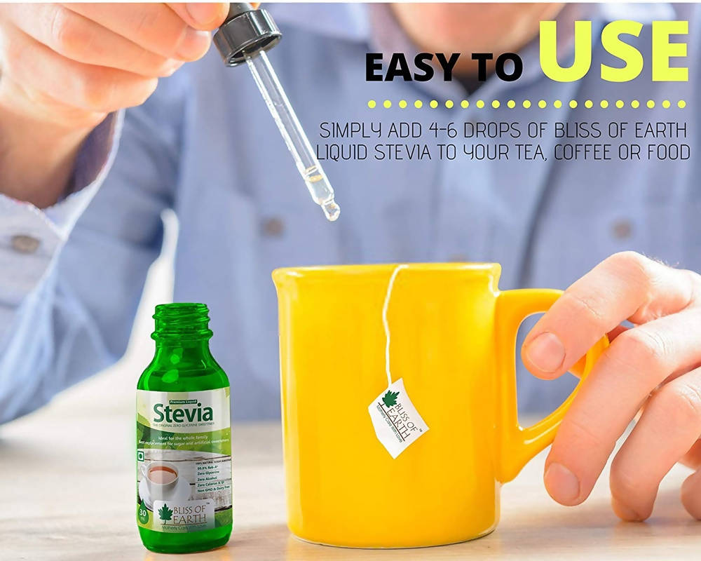 Bliss of Earth 99.8% REB-A Liquid Stevia | Grocsy