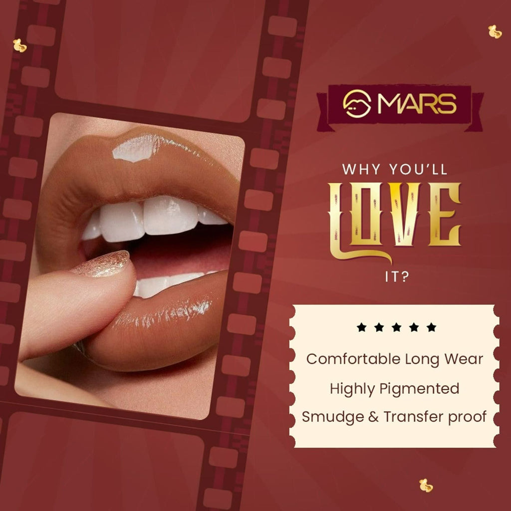 MARS Cosmetics CineMagic Colored Lip Gloss - 04 Heer | Grocsy