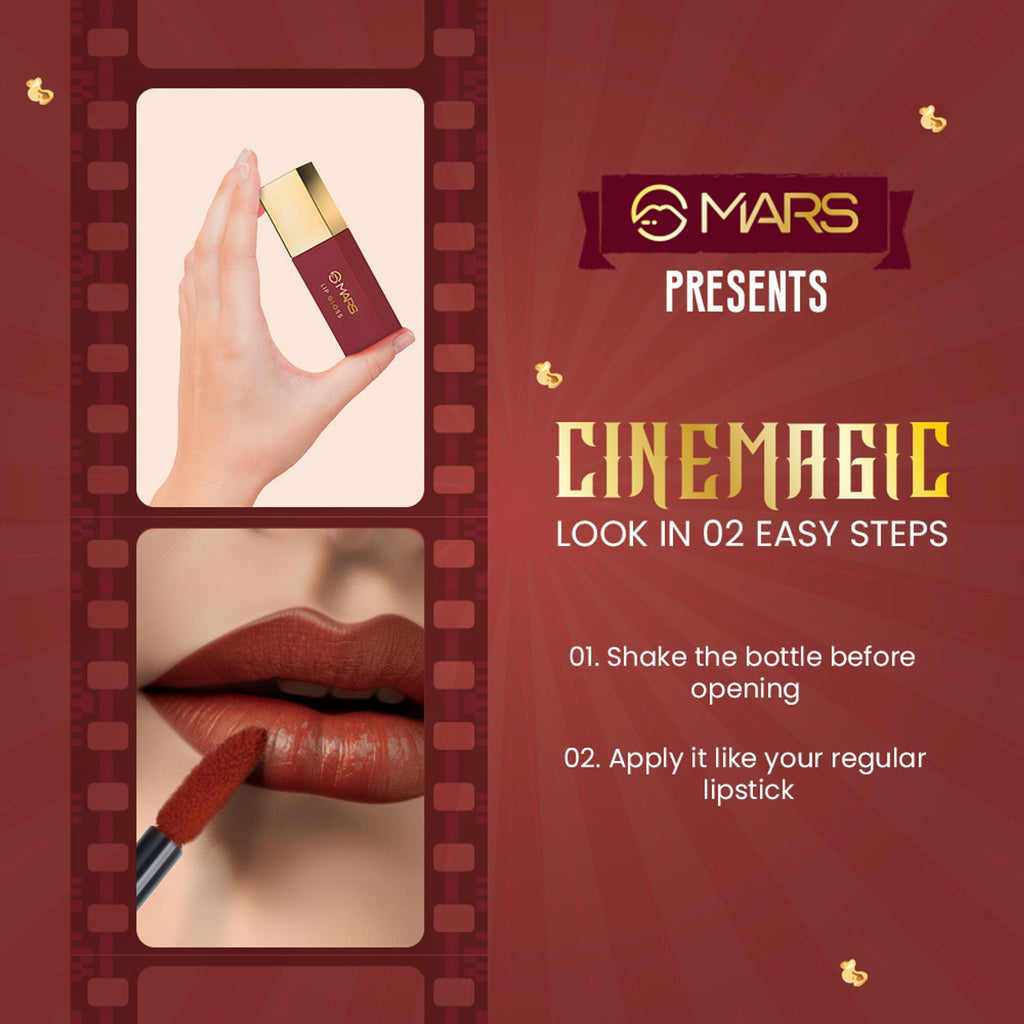 MARS Cosmetics CineMagic Colored Lip Gloss - 04 Heer | Grocsy