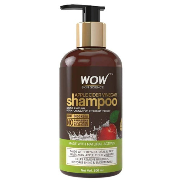 Wow Skin Science Apple Cider Vinegar Shampoo | Grocsy