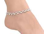 AanyaCentric Silver Plated Traditional Anklets Payal - Classic and Stylish for Women and Girls | Grocsy