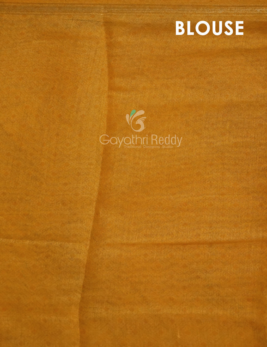 Ink Blue Printed Semi Chanderi Saree By Gayathri Reddy Designer Studio | Grocsy