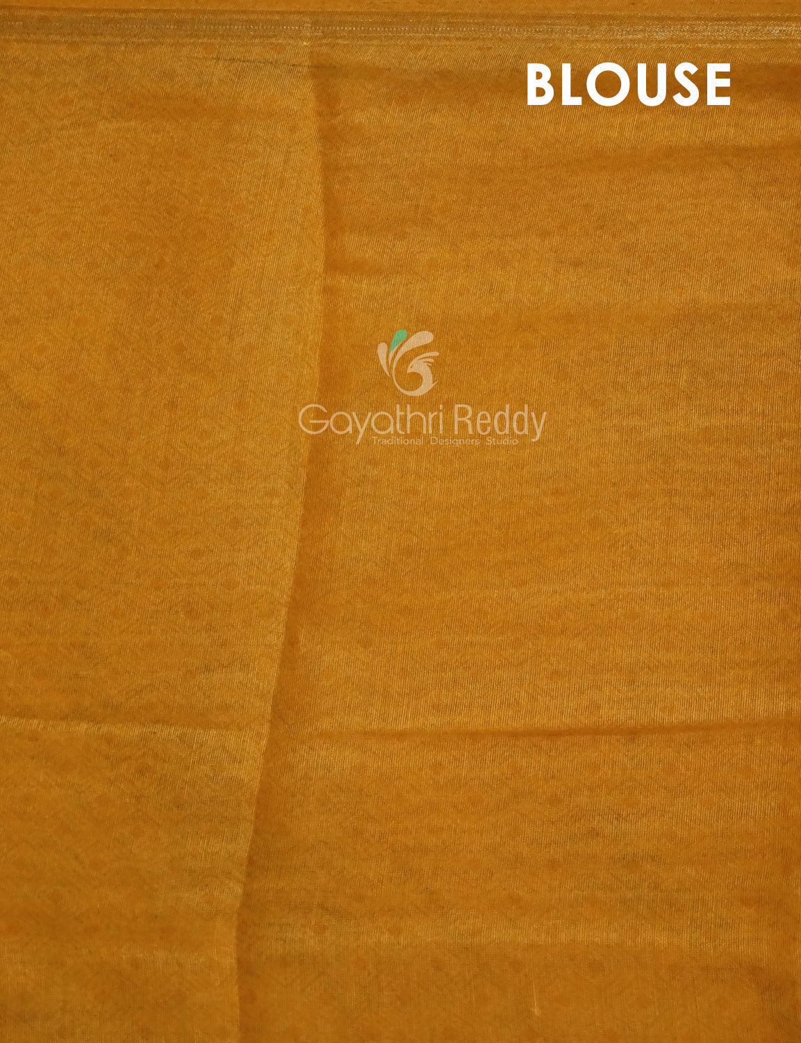 Ink Blue Printed Semi Chanderi Saree By Gayathri Reddy Designer Studio | Grocsy
