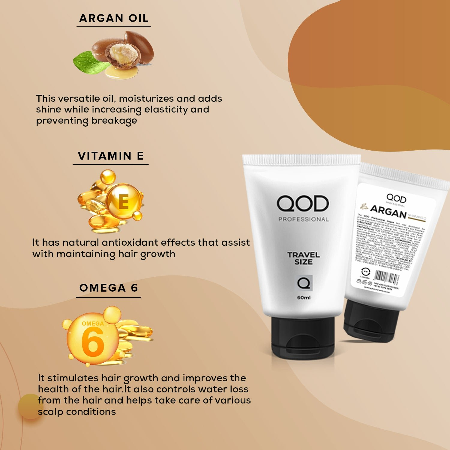 QOD Professional Argan Shampoo | Grocsy