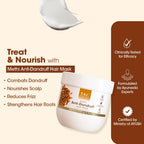 TAC - The Ayurveda Co. Methi, Bhringraj & Amla Hair Mask For Hair Growth with Natural Keratin | Grocsy