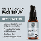 Nuerma Science Salicylic Acid Face Serum | Clear, Radiant Skin | Grocsy