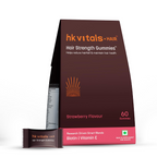 HK Vitals Hair Strength Biotin Gummies - Strawberry Flavor | Grocsy