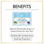 Nuerma Science Rosemary Lavender Bath Soap | for Lighten & Tighten Skin Tone | Grocsy
