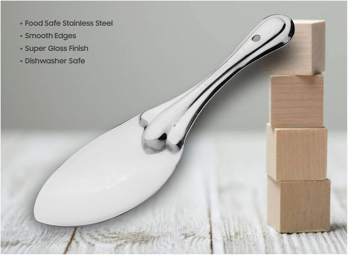 Expresso Kitchen Tools (1.2 MM) Elite Rice Server/Rice Spoon-Pack of 2 | Grocsy