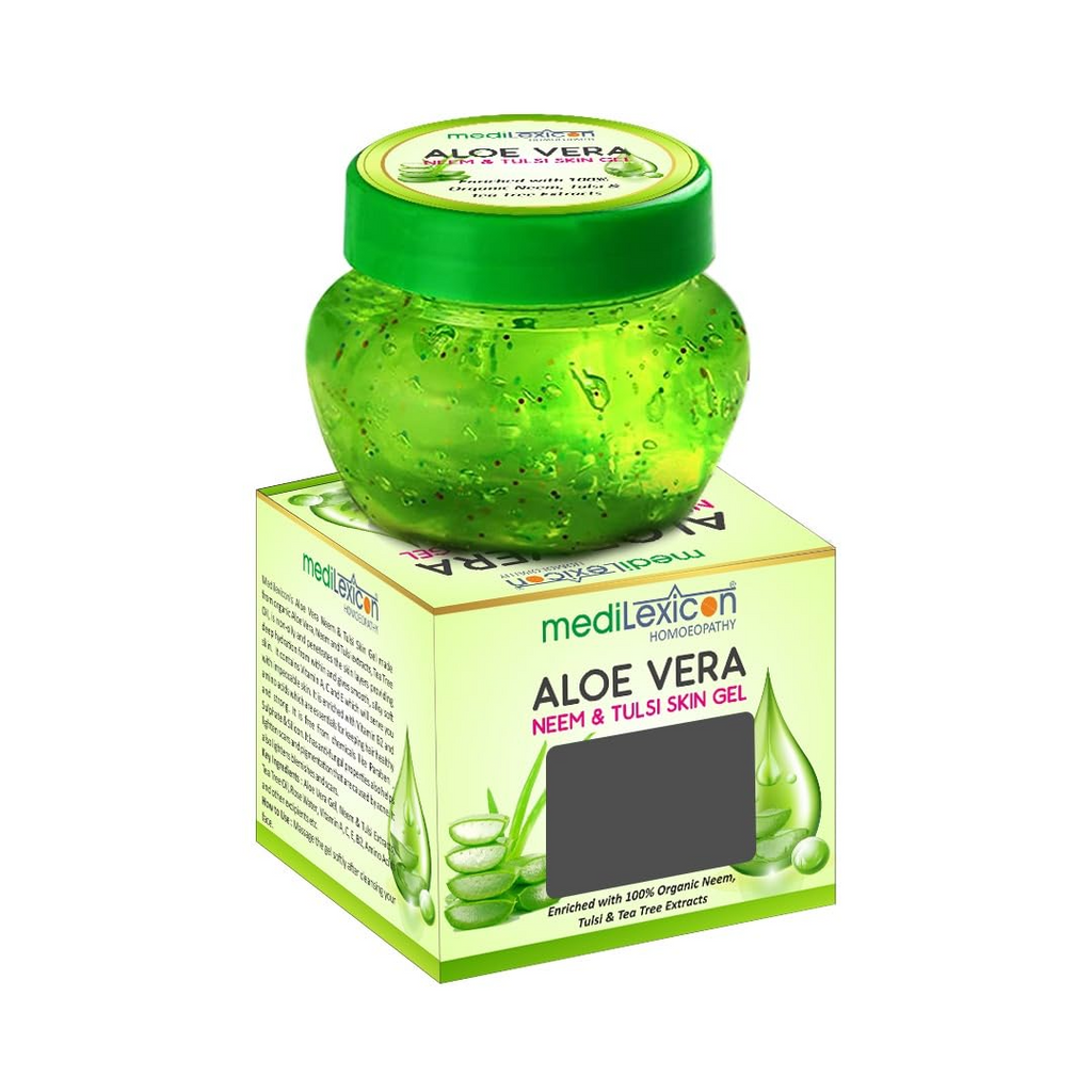 Medilexicon Aloevera Neem & Tulsi Skin Gel | Grocsy