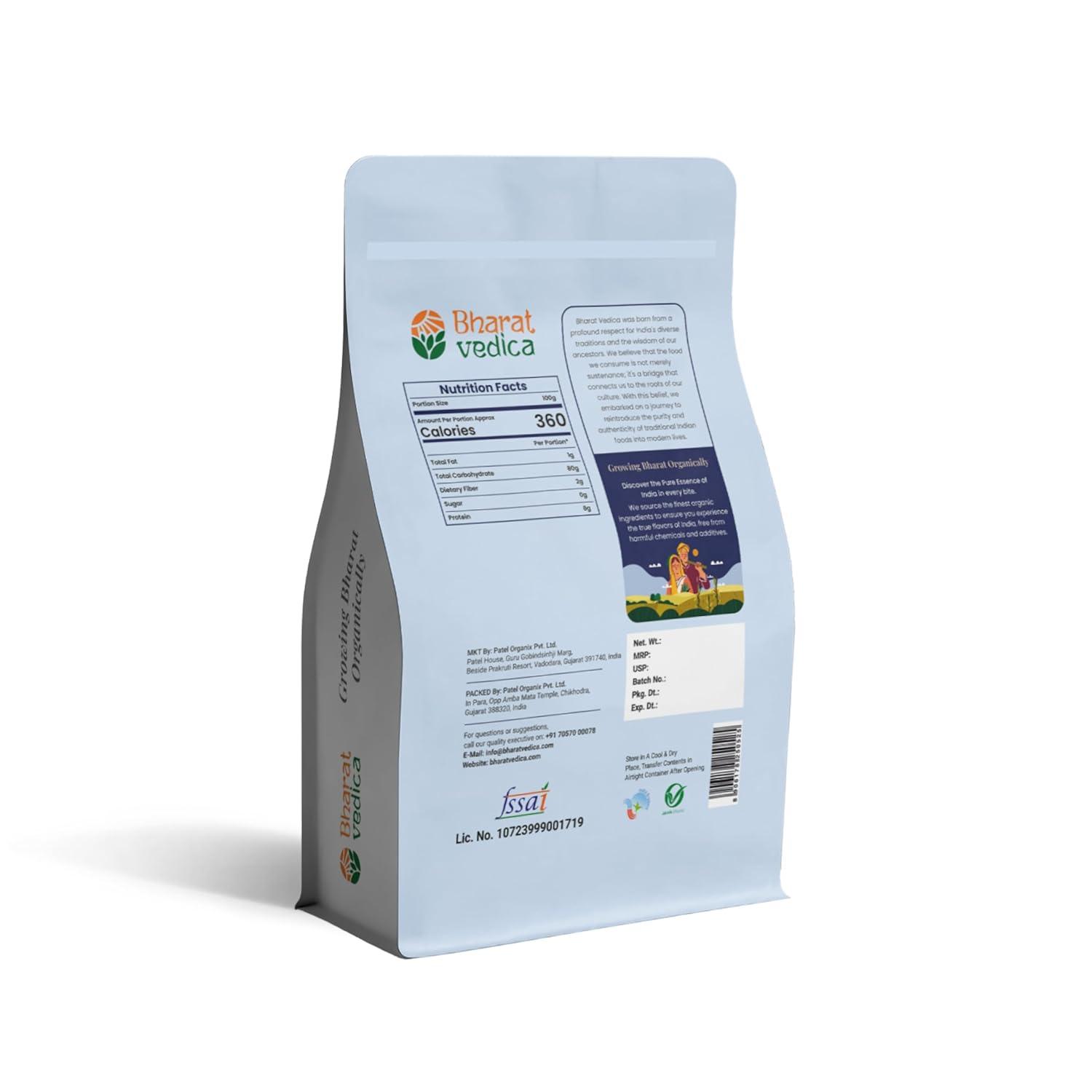 Bharat Vedica Organic Basmati Rice - Organic Basmati Chawal | Grocsy