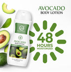 Nuerma Science Avocado Moisturizing Body Lotion for Dry & Sensitive Skin with 24 hr Nourishment | Grocsy