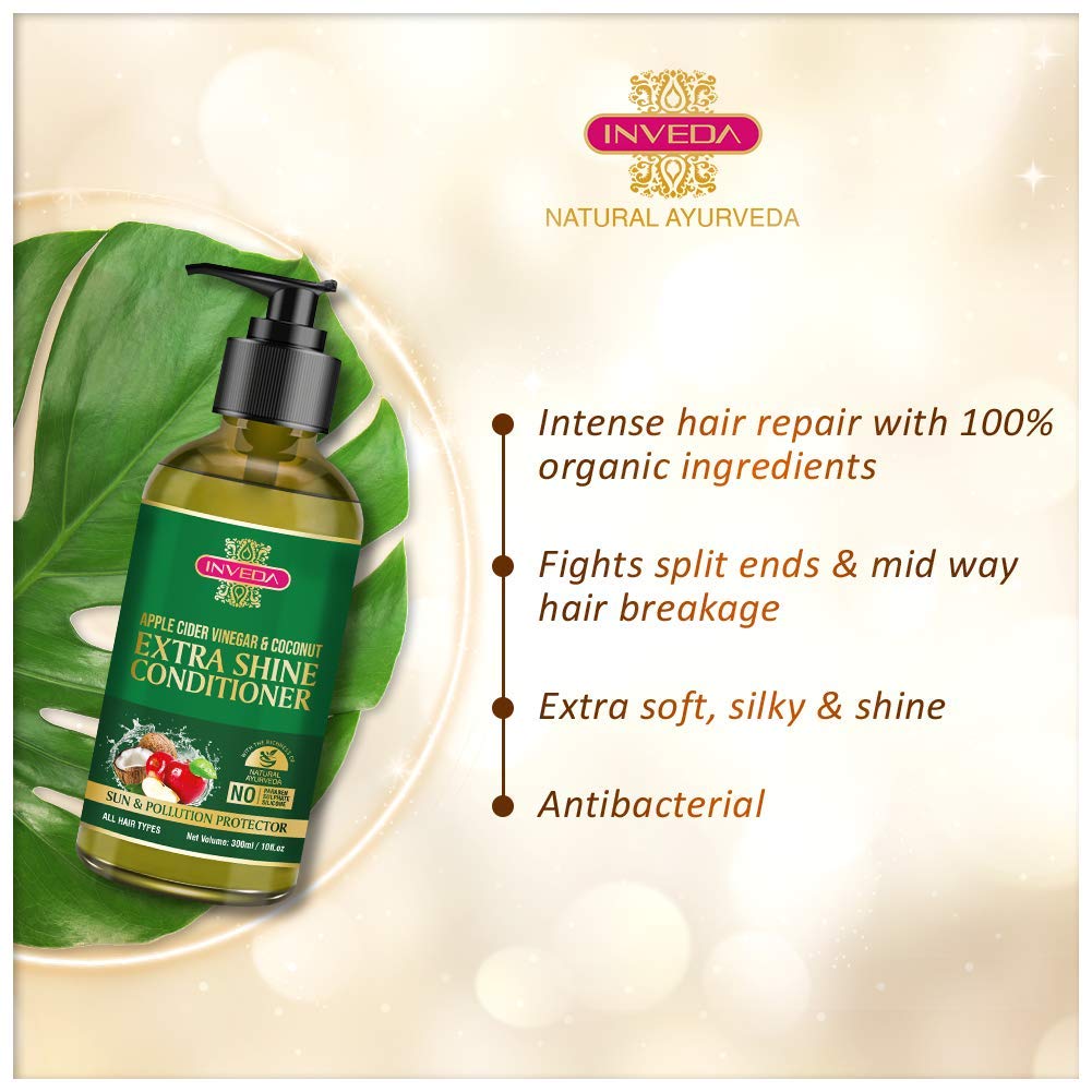 Inveda Apple Cider Vinegar Extra Shine Conditioner | Grocsy