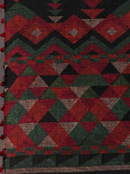 Tikhi Imli Black & Red Polycotton Printed Saree | Grocsy