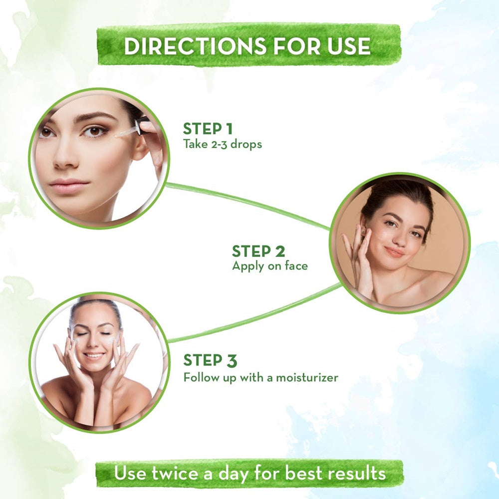 Mamaearth Tea Tree Face Serum For Acne & Pimples | Grocsy