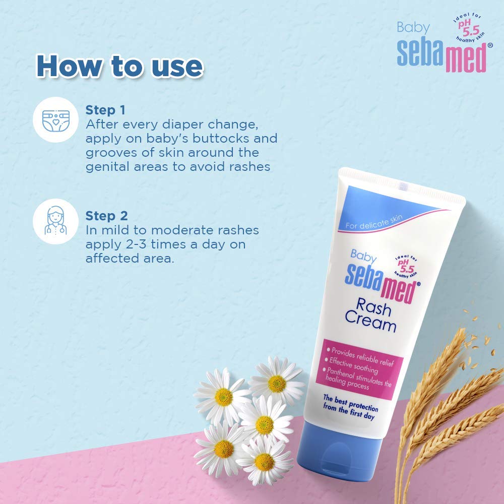 Sebamed Baby Rash Cream For Kids PH 5.5- 100ML | Grocsy