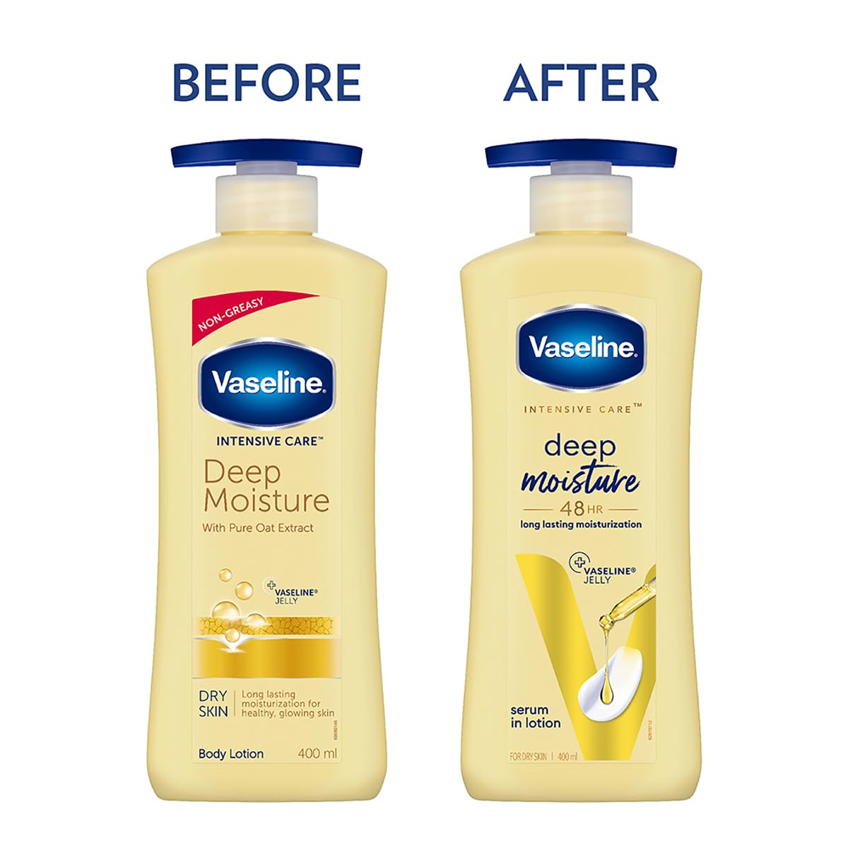 Vaseline Intensive Care Deep Moisture Nourishing Body Lotion | Grocsy