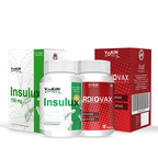 Vokin Biotech Herbal Insulux and Cardiovax Capsules Combo | Grocsy