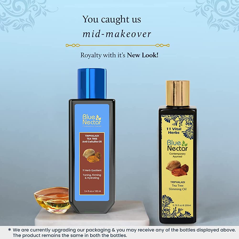 Blue Nectar Triphaladi Tea Tree Slimming Oil | Grocsy