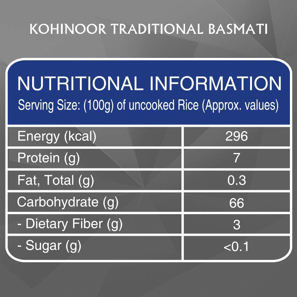 Kohinoor Platinum Authentic Basmati Rice | Grocsy