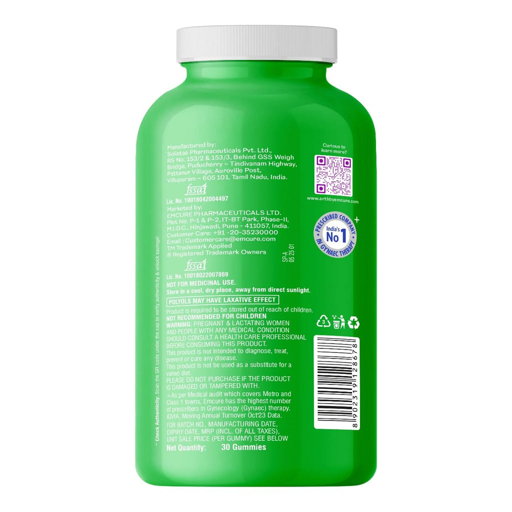 Arth Brain Fog Aid Brahmi Gummies | Grocsy