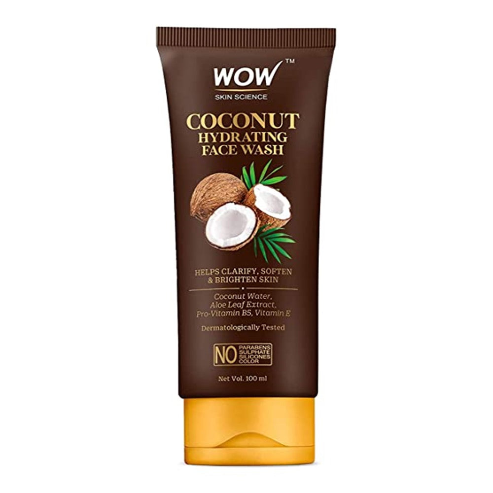Wow Skin Science Coconut Hydrating Face Wash | Grocsy