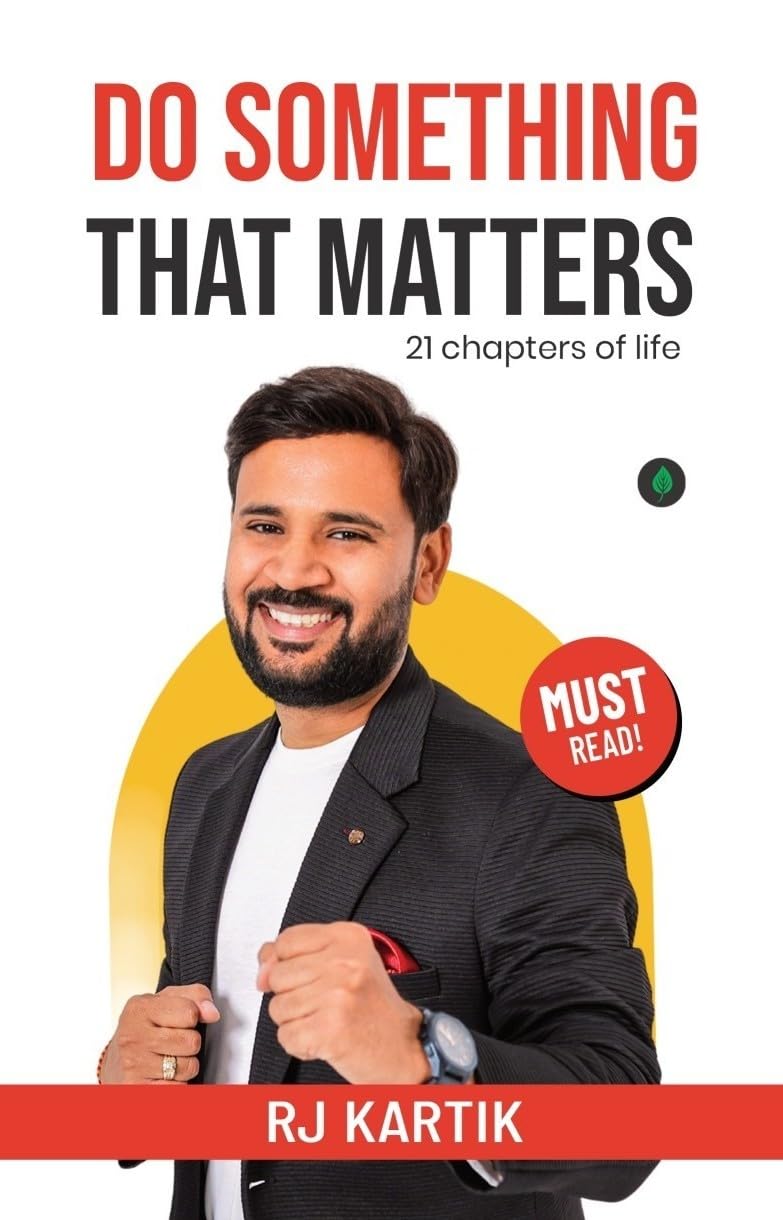 Do Something That Matters - R J Kartik | Grocsy