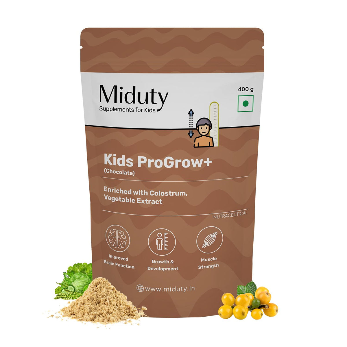 Miduty by Palak Notes Kids Chocolate Shake Powder | Grocsy
