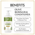 Nuerma Science Keratin Repair Olive Bhringraj Hair Conditioner for Dehydrated & Strengthen Hair | Grocsy