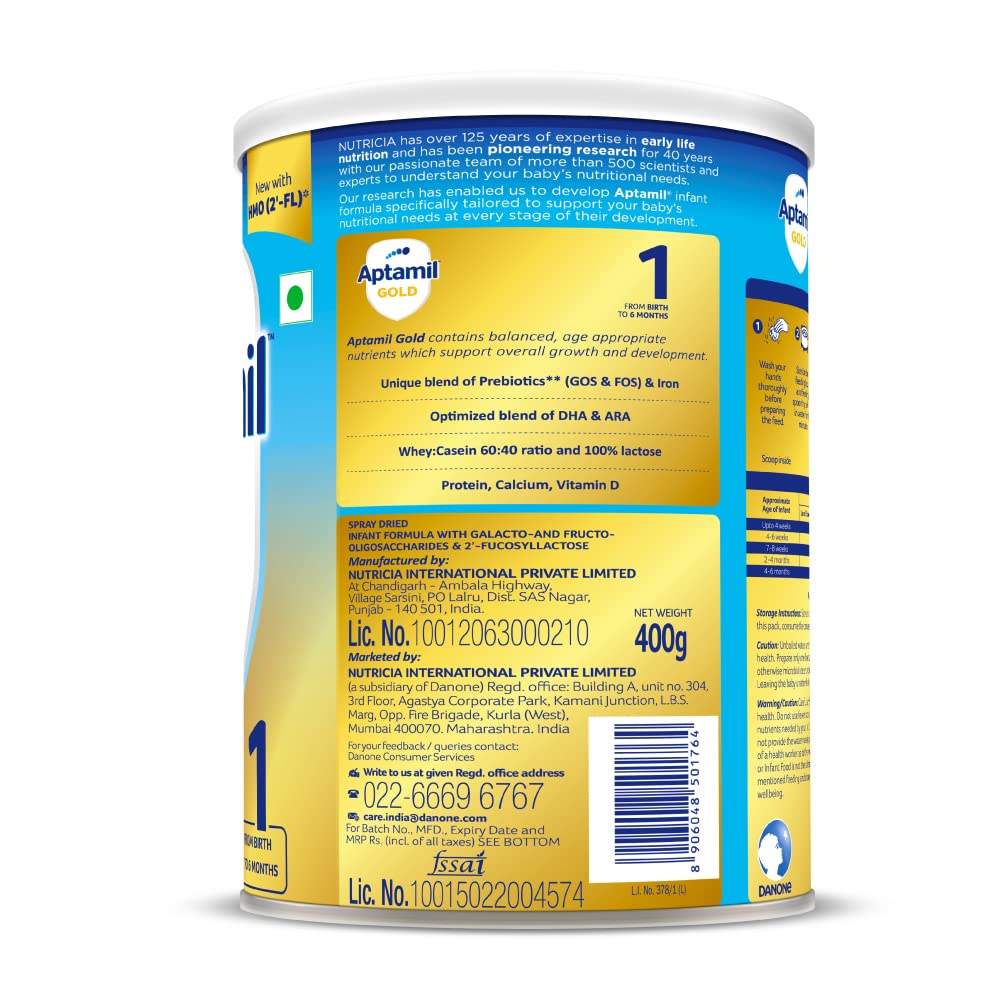 Aptamil Preterm Infant Formula Powder (Up to 6 Months) | Grocsy
