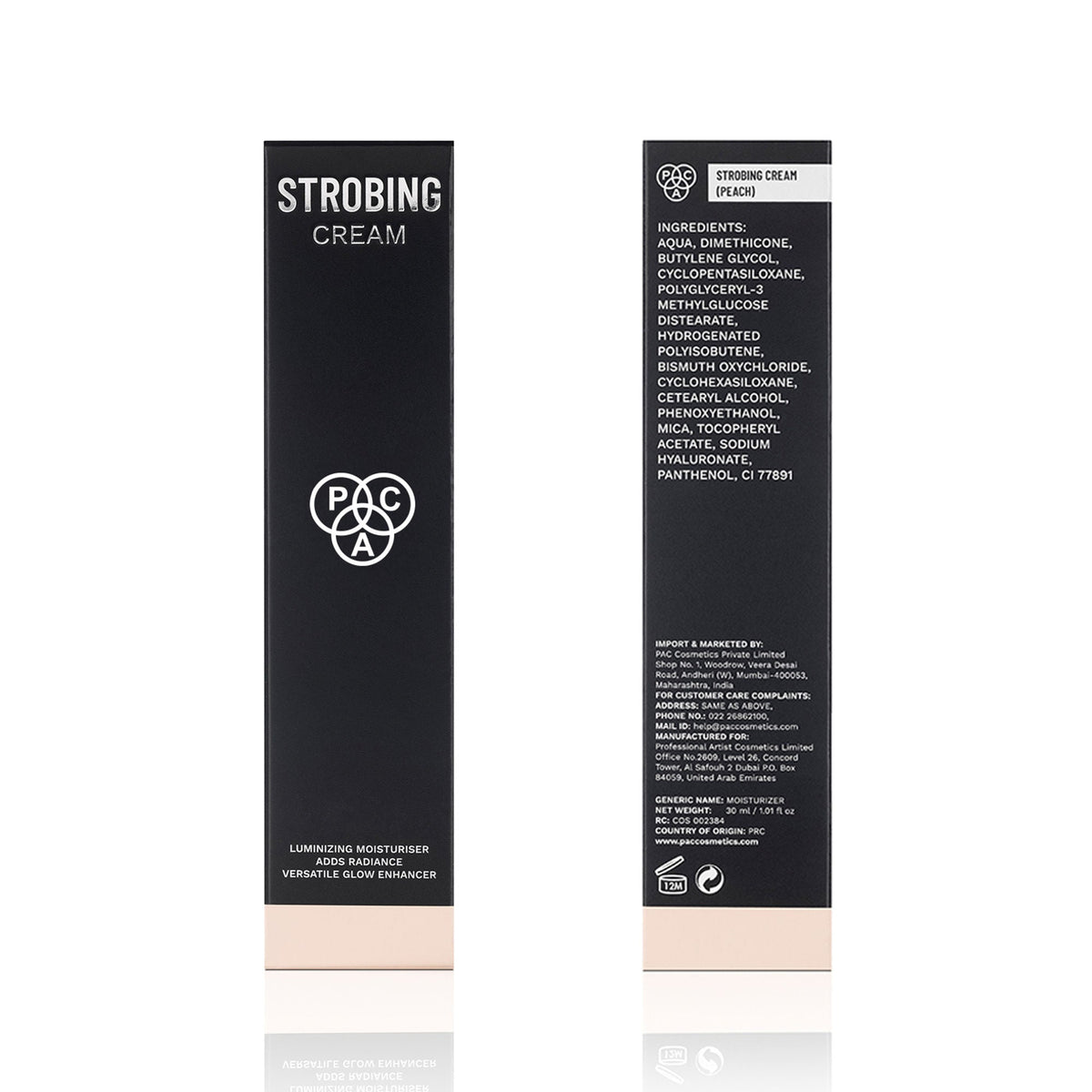 PAC Studio Strobing Cream - Peach | Grocsy