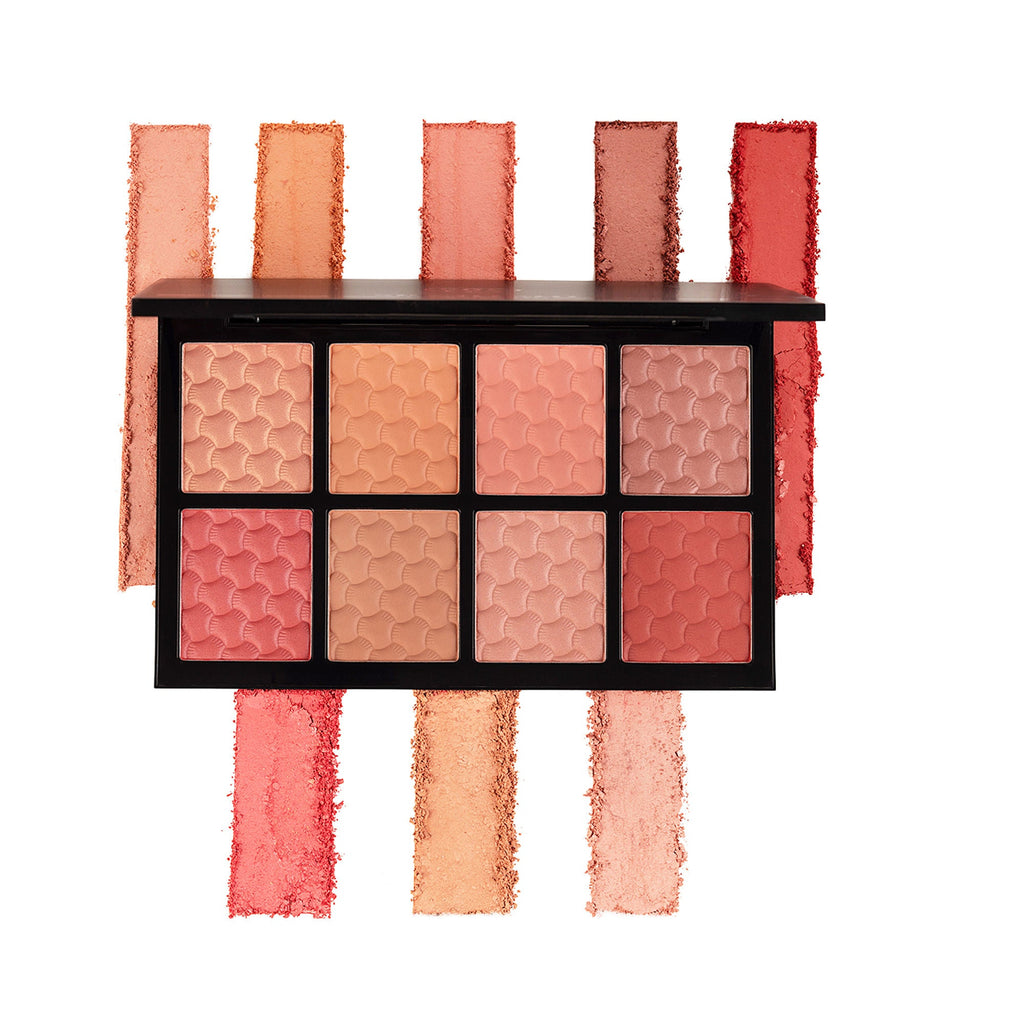 PAC Studio Spotlight Blusher Palette X8 - All in One MUA Palette, High Payoff, Shades for Every Skin Tone | Grocsy